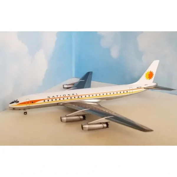 AeroClassics AC219901 1:200 National Douglas DC-8-21 N6572C - Miniature Marvels: Airplane Models & Painted Dice* Airplane Model