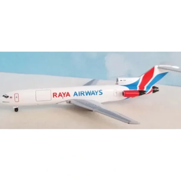 AeroClassics AC411335 1:400 Raya Airways Boeing 727-200F 9M-TGH - Miniature Marvels: Airplane Models & Painted Dice* Airplane Model