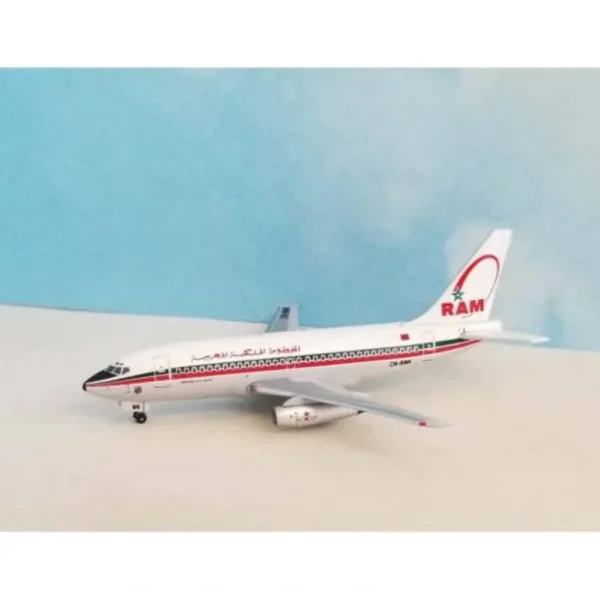 AeroClassics AC411355 1:400 Royal Air Maroc Boeing 737-200 CN-RMK - Miniature Marvels: Airplane Models & Painted Dice* Airplane Model
