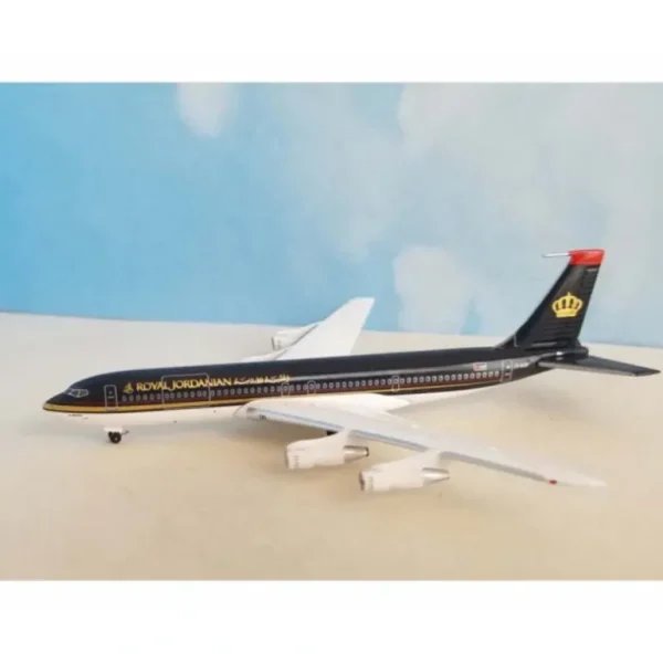 Aeroclassics AC411224 1:400 Royal Jordanian Boeing 707-320C JY-ADP - Miniature Marvels: Airplane Models & Painted Dice* Airplane Model