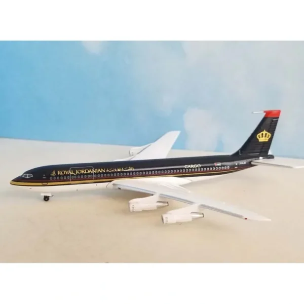 Aeroclassics AC411225 1:400 Royal Jordanian Boeing 707-320C JY-AJK - Miniature Marvels: Airplane Models & Painted Dice* Airplane Model