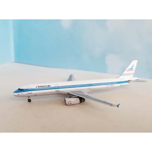AeroClassics BBX41674 1:400 American Airlines Airbus A321 N581US "Piedmont Heritage Jet" - Miniature Marvels: Airplane Models & Painted Dice* Airplane Model