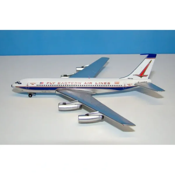 AeroClassics N870IE 1:200 Fly Eastern Boeing 720 "Golden Falcon" N870IE - Miniature Marvels: Airplane Models & Painted Dice* Airplane Model