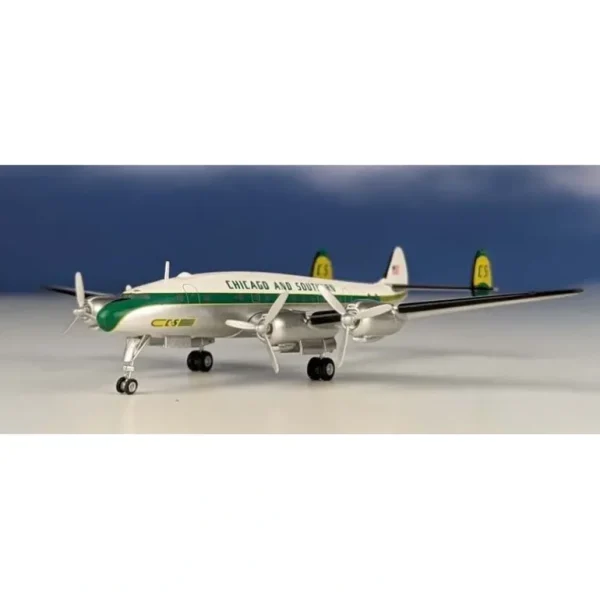 AeroClassics WM211103 1:200 Chicago and Southern Lockheed L-749 N86535 - Miniature Marvels: Airplane Models & Painted Dice* Airplane Model