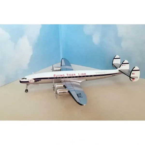 AeroClassics WM211294B 1:200 Flying Tiger Line L-1049H N101R "White Top" - Miniature Marvels: Airplane Models & Painted Dice* Airplane Model