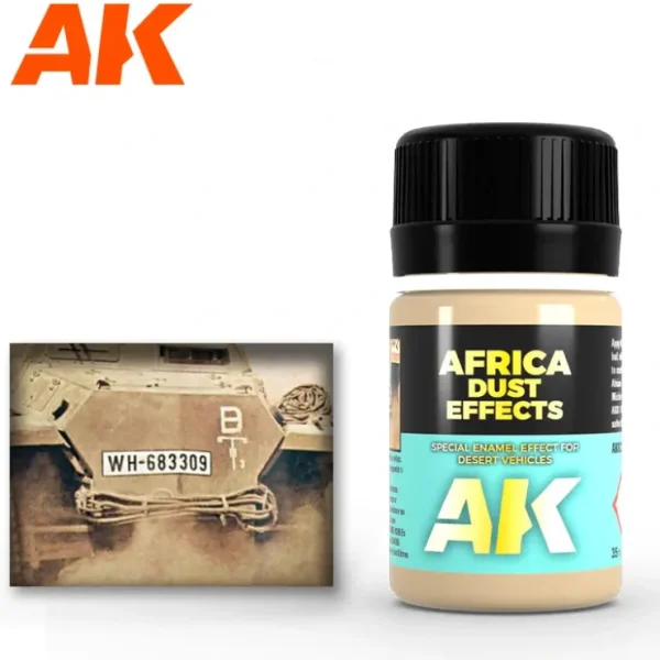 Discount AFV Series: Africa Dust Effects LTG AK-022 - Miniature Marvels: Airplane Models & Painted Dice Paint