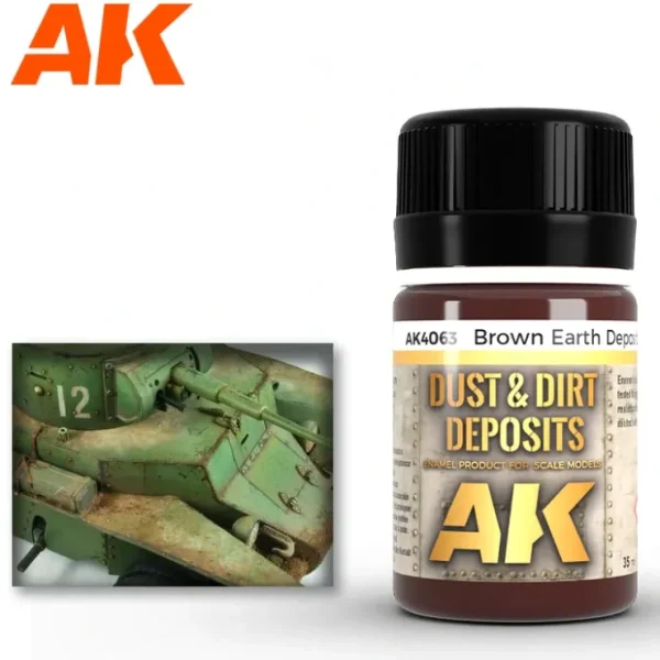 Shop AFV Series: Brown Earth Deposit LTG AK-4063 - Miniature Marvels: Airplane Models & Painted Dice Paint