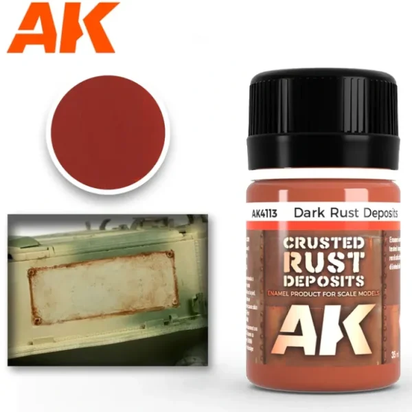 Online AFV Series: Dark Rust Deposit LTG AK-4113 - Miniature Marvels: Airplane Models & Painted Dice Paint