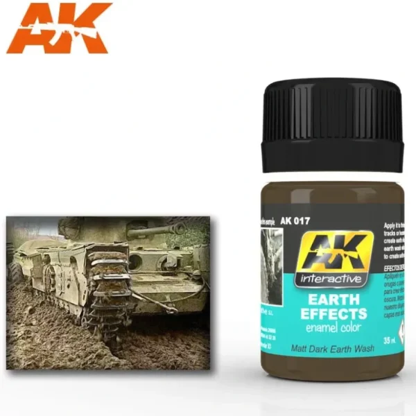 Clearance AFV Series: Earth Effects LTG AK-017 - Miniature Marvels: Airplane Models & Painted Dice Paint
