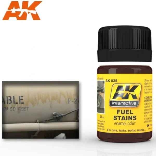 Cheap AFV Series: Fuel Stains LTG AK-025 - Miniature Marvels: Airplane Models & Painted Dice Paint