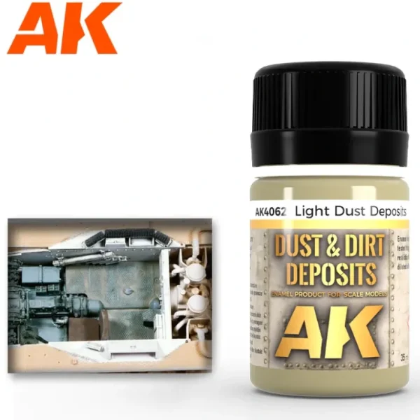 Discount AFV Series: Light Dust Deposit LTG AK-4062 - Miniature Marvels: Airplane Models & Painted Dice Paint