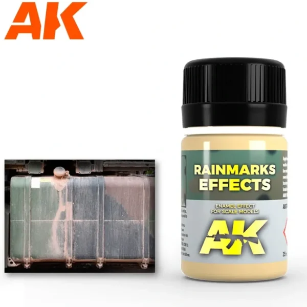 Discount AFV Series: Rainmarks Effects LTG AK-074 - Miniature Marvels: Airplane Models & Painted Dice Paint