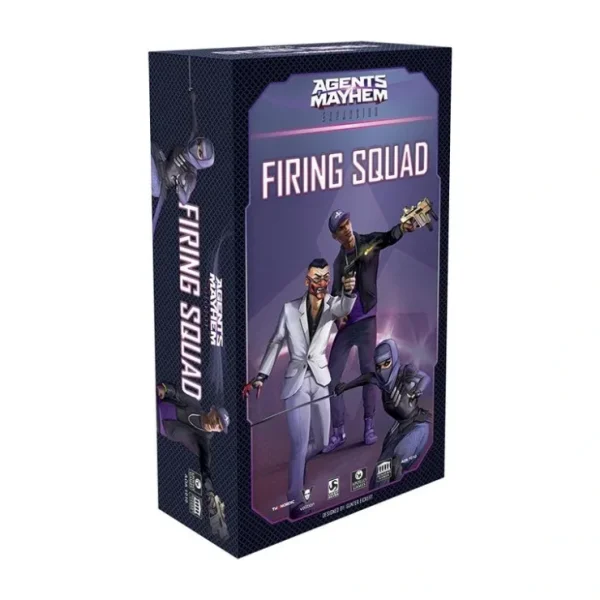 Best Agents of Mayhem: Firing Squad Expansion AYG AOA1010 - Miniature Marvels: Airplane Models & Painted Dice Board Game