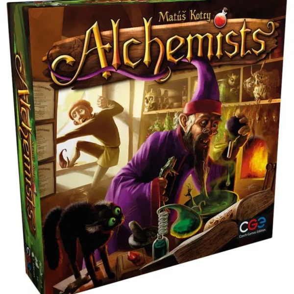 Online Alchemists CGE 00027 - Miniature Marvels: Airplane Models & Painted Dice Board Game