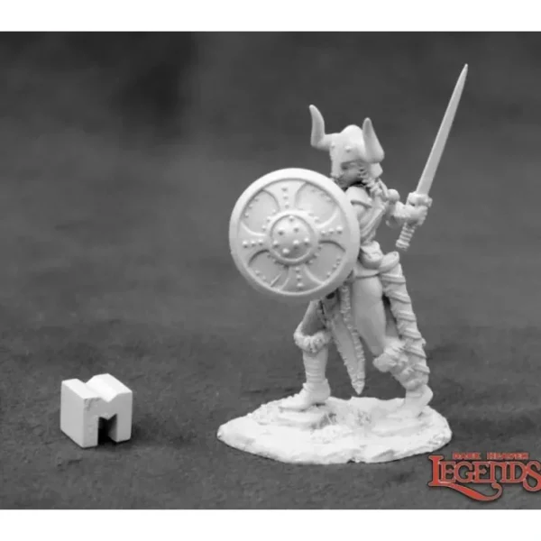 Hot Alena Frostblade, Female Barbarian: Dark Heaven Legends RPR 03931 - Miniature Marvels: Airplane Models & Painted Dice Miniature