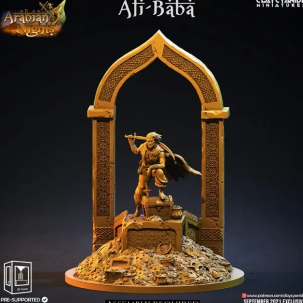 Hot Ali-Baba - Miniature Marvels: Airplane Models & Painted Dice Miniature