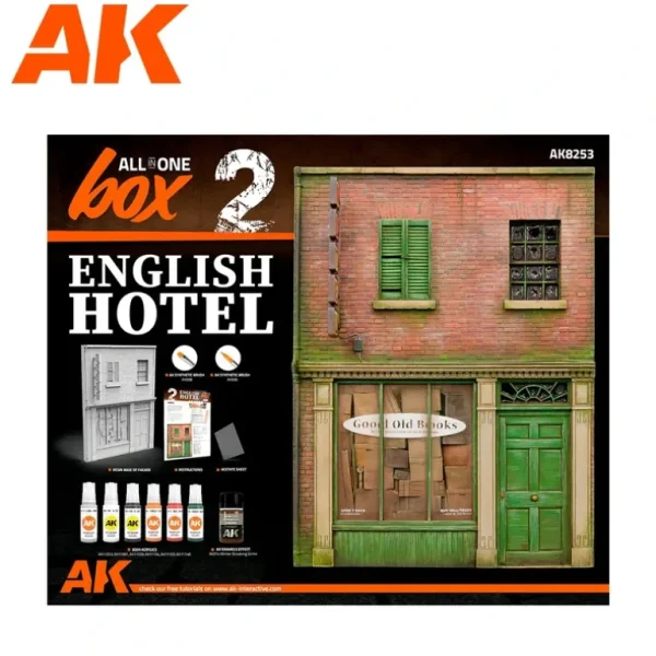 All In One Set -Box 2 - English Hotel LTG AK-8253 - Miniature Marvels: Airplane Models & Painted Dice* Shop All