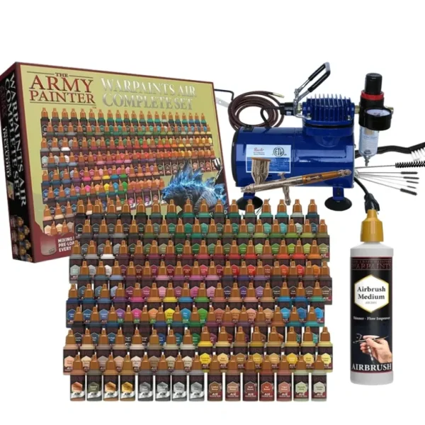 All-In Complete Airbrushing Bundle - Miniature Marvels: Airplane Models & Painted Dice* Shop All
