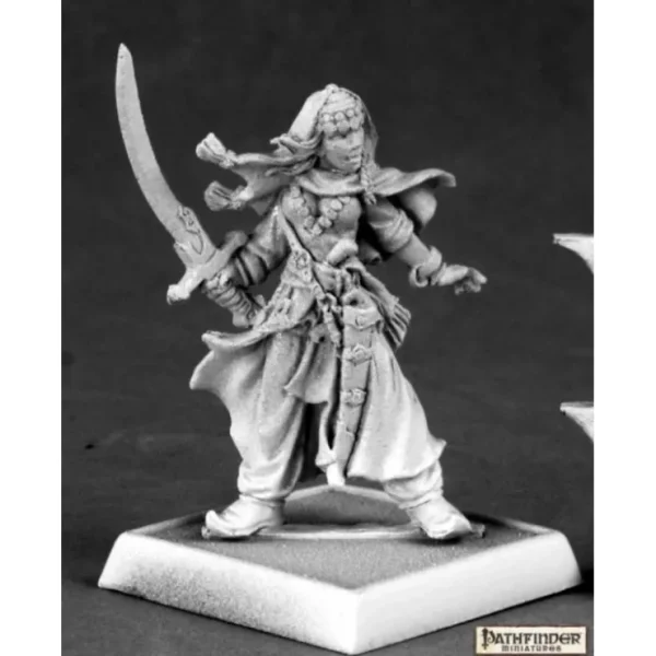 Fashion Almah, Merchant Princess: Pathfinder RPR 60052 - Miniature Marvels: Airplane Models & Painted Dice Miniature