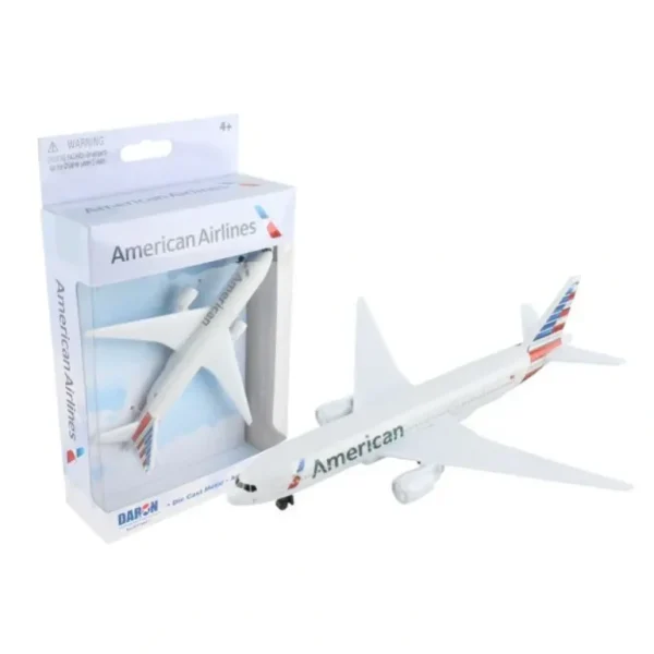 American Airlines Single Plane - Miniature Marvels: Airplane Models & Painted Dice* Airplane Model