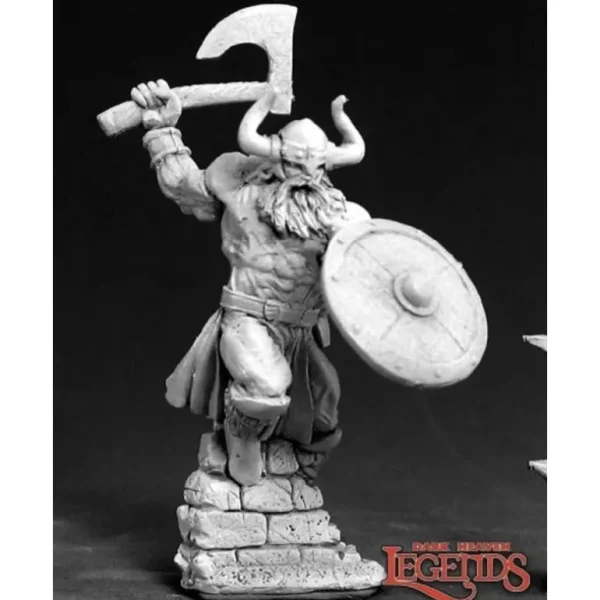 Amon, Viking Warrior: Dark Heaven Legends RPR 03385 - Miniature Marvels: Airplane Models & Painted Dice* Miniature