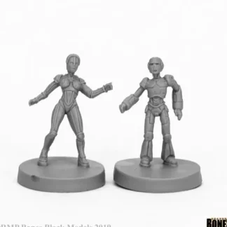 Store Androids (2): Bones Black RPR 49011 - Miniature Marvels: Airplane Models & Painted Dice Miniature