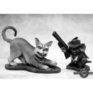Best Angela and Scooter, Mousling Cowgirl and Trusty Hound: Chronoscope RPR 50285 - Miniature Marvels: Airplane Models & Painted Dice Miniature