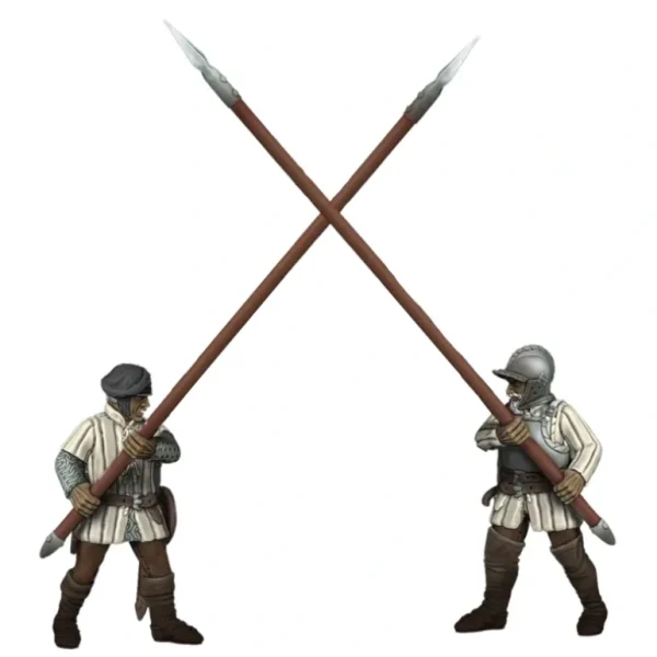 Anglo-Scots Pikemen and Halberdiers STLs - Miniature Marvels: Airplane Models & Painted Dice* Shop All
