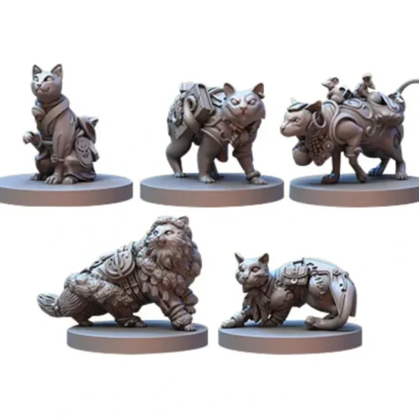 Animal Adventures: Secrets of Gullet Cove - Cats of Gullet Cove - Miniature Marvels: Airplane Models & Painted Dice* Shop All