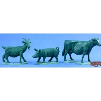 Best Animal Companions (Goat, Pig, Cow): Dark Heaven Legends RPR 03719 - Miniature Marvels: Airplane Models & Painted Dice Miniature