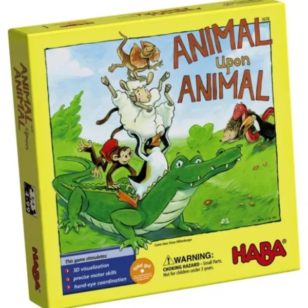 Animal Upon Animal by HABA - Miniature Marvels: Airplane Models & Painted Dice* Shop All