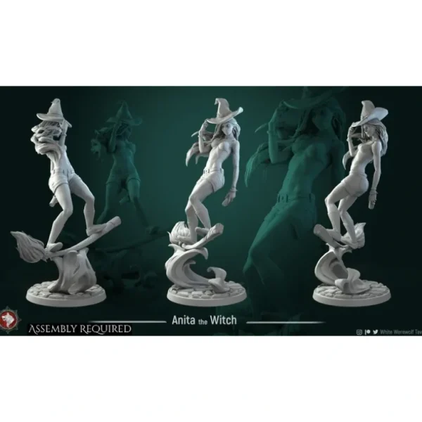 Anita the Young Witch, 75mm - Miniature Marvels: Airplane Models & Painted Dice* Shop All