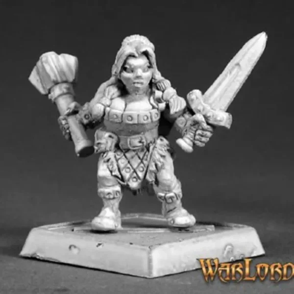 Annasha Tomebreaker: Warlord RPR - Miniature Marvels: Airplane Models & Painted Dice* Miniature