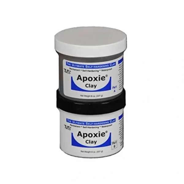 Apoxie Air Dry Clay - 2 Part Epoxy Clay - 1 Lb, Natural - Miniature Marvels: Airplane Models & Painted Dice* Shop All