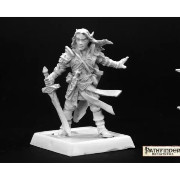 Cheap Arael, Half Elf Cleric: Pathfinder RPR 60005 - Miniature Marvels: Airplane Models & Painted Dice Miniature