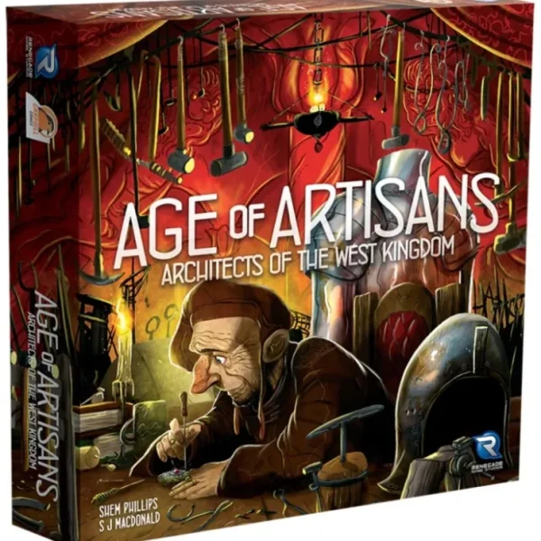 Sale Architects of the West Kingdom: Age of Artisans Expansion RGS 02069 - Miniature Marvels: Airplane Models & Painted Dice Board Game