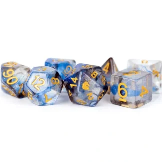 Flash Sale Arctic Storm 16mm Poly Dice Set MET 706 - Miniature Marvels: Airplane Models & Painted Dice Dice