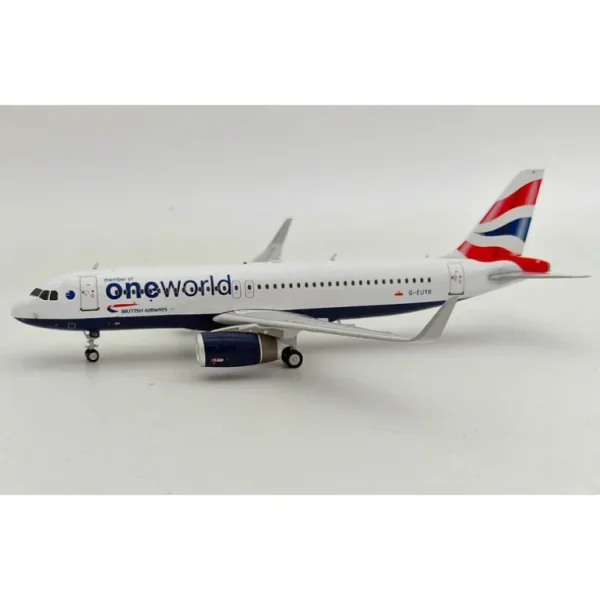 ARD200 ARDBA86 1:200 BRITISH AIRWAYS Airbus A320 G-EUYR "One World" - Miniature Marvels: Airplane Models & Painted Dice* Airplane Model