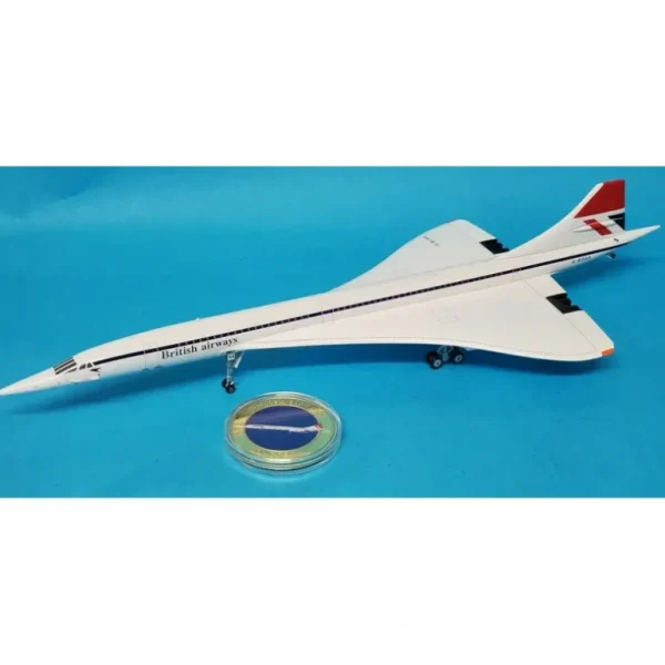 ARD200 ARDBA35 1:200 British Airways Concorde 102 G-N94AE - Miniature Marvels: Airplane Models & Painted Dice* Airplane Model