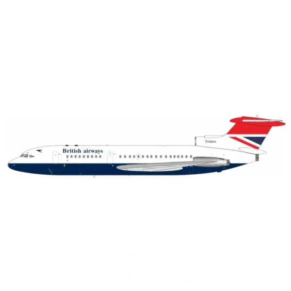 ARD200 ARDBA74 1:200 British Airways Hawker Siddeley HS-121 Trident 1C - Miniature Marvels: Airplane Models & Painted Dice* Airplane Model