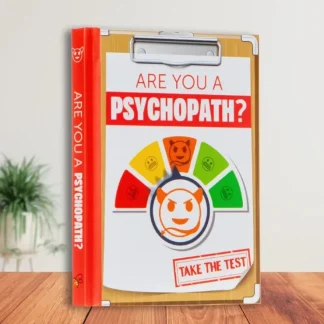 Flash Sale Are You A Psychopath? - Take The Test - Hardcover Book - Hysterical Gag Gift - Miniature Marvels: Airplane Models & Painted Dice Egpull