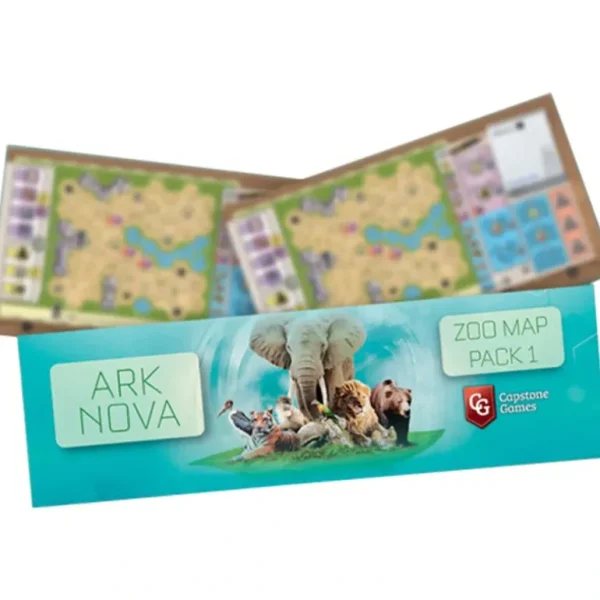 Ark Nova: Zoo Map Pack 1 CSG FS5101 - Miniature Marvels: Airplane Models & Painted Dice* Shop All