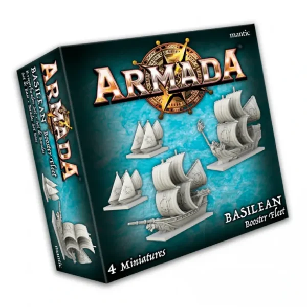 Armada: Basilean Booster Fleet MGE MGARB102 - Miniature Marvels: Airplane Models & Painted Dice* Shop All