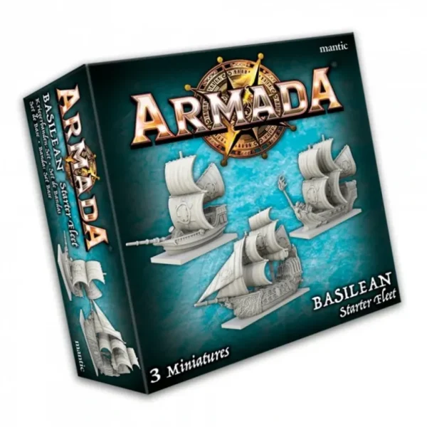 Armada: Basilean Starter Fleet MGE MGARB101 - Miniature Marvels: Airplane Models & Painted Dice* Shop All