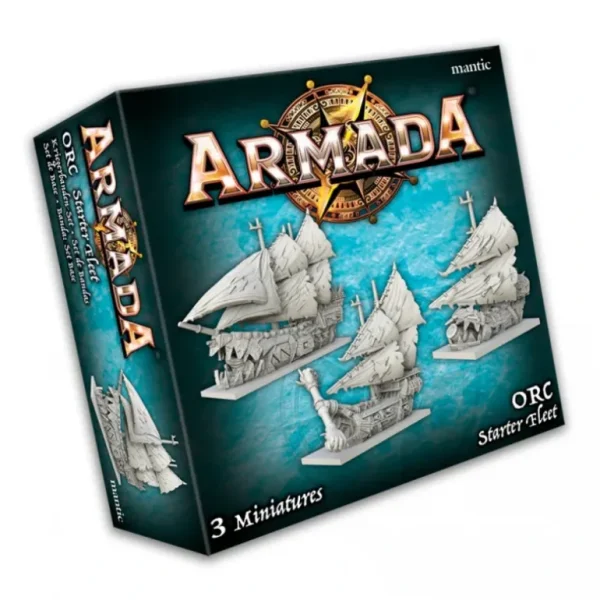 Armada: Orc Starter Fleet MGE MGARO101 - Miniature Marvels: Airplane Models & Painted Dice* Shop All