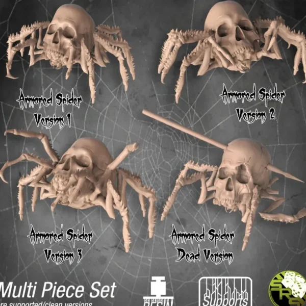 Armored Spider - Miniature Marvels: Airplane Models & Painted Dice* Shop All