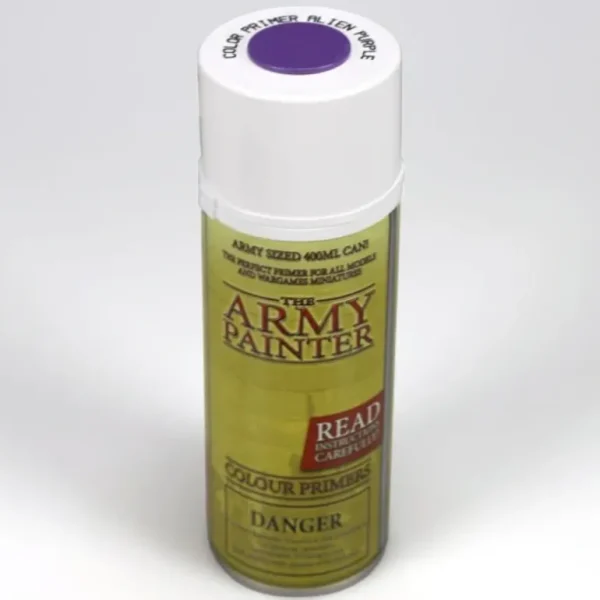 Army Paints - Colour Primer: Alien Purple - Miniature Marvels: Airplane Models & Painted Dice* Shop All