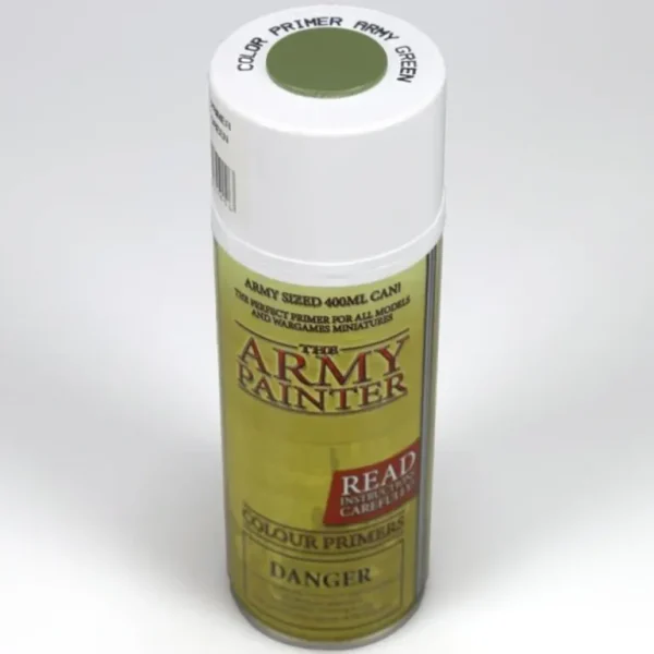 Army Paints - Colour Primer: Army Green - Miniature Marvels: Airplane Models & Painted Dice* Shop All