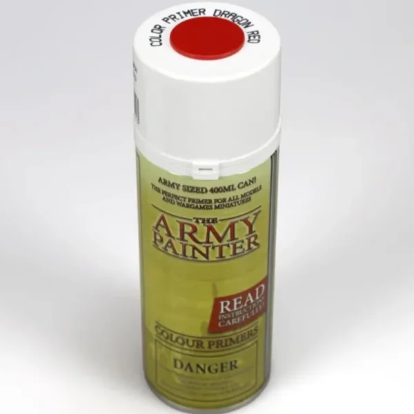 Army Paints - Colour Primer Dragon Red - Miniature Marvels: Airplane Models & Painted Dice* Shop All
