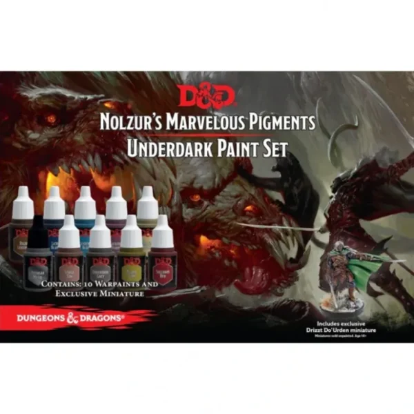 Cheap Army Paints - D&D Underdark Paint Set - Miniature Marvels: Airplane Models & Painted Dice Paint